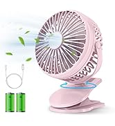 Amazon | 【5000mAh充電池内蔵 】卓上扇風機 冷却ファン パソコン ミニ